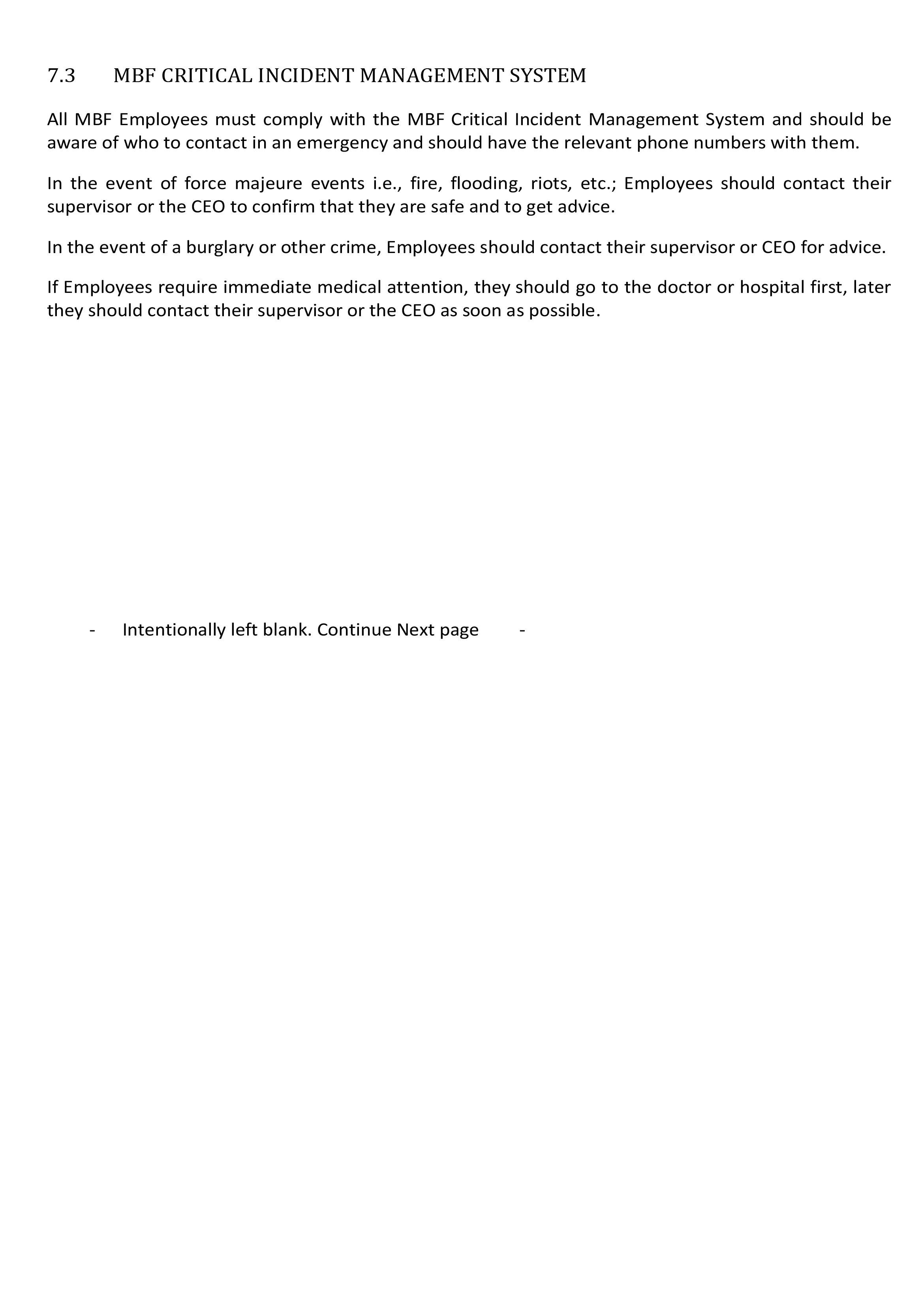 Human Resources Manual
