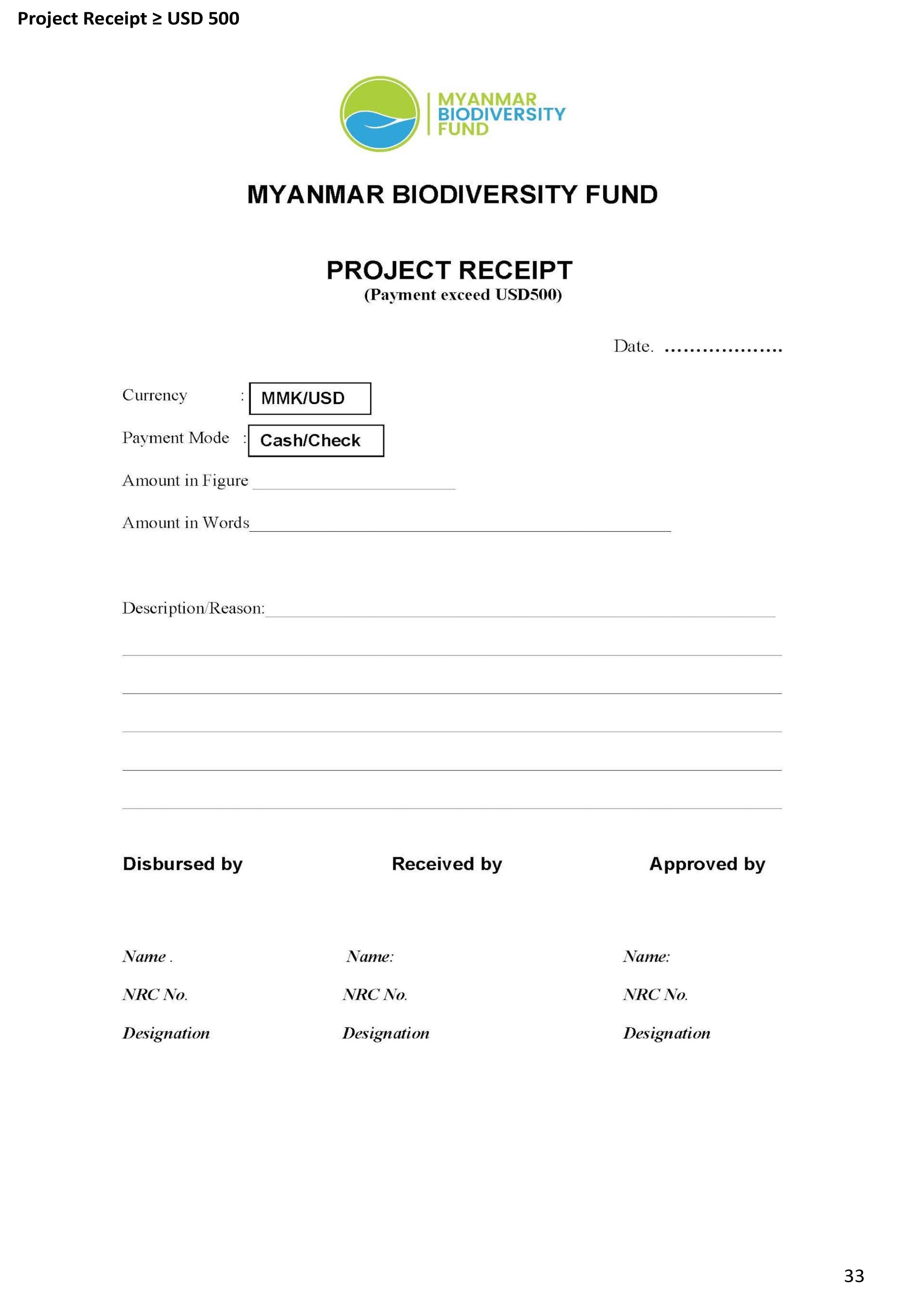 Finance Procedures
