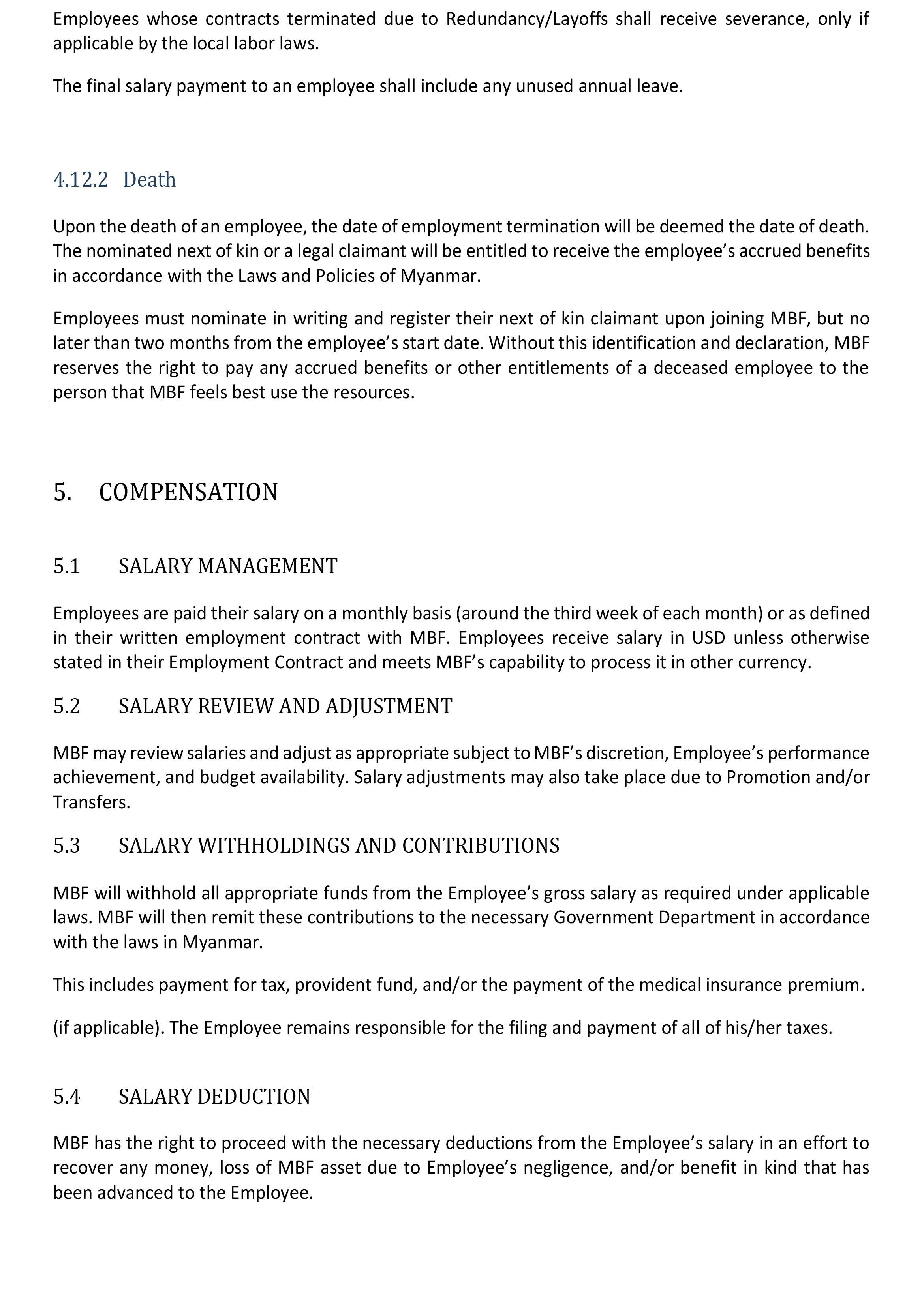 Human Resources Manual