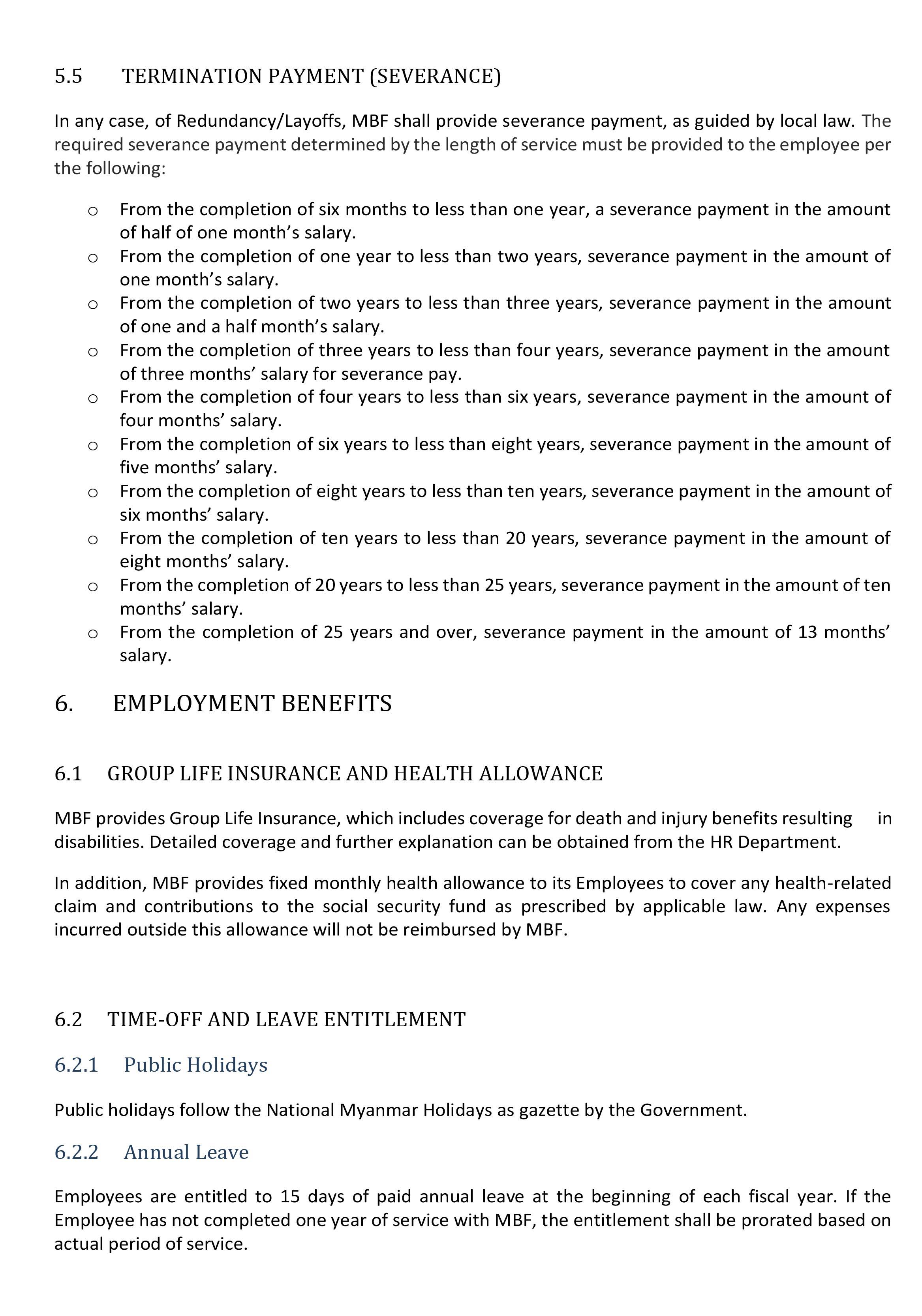 Human Resources Manual