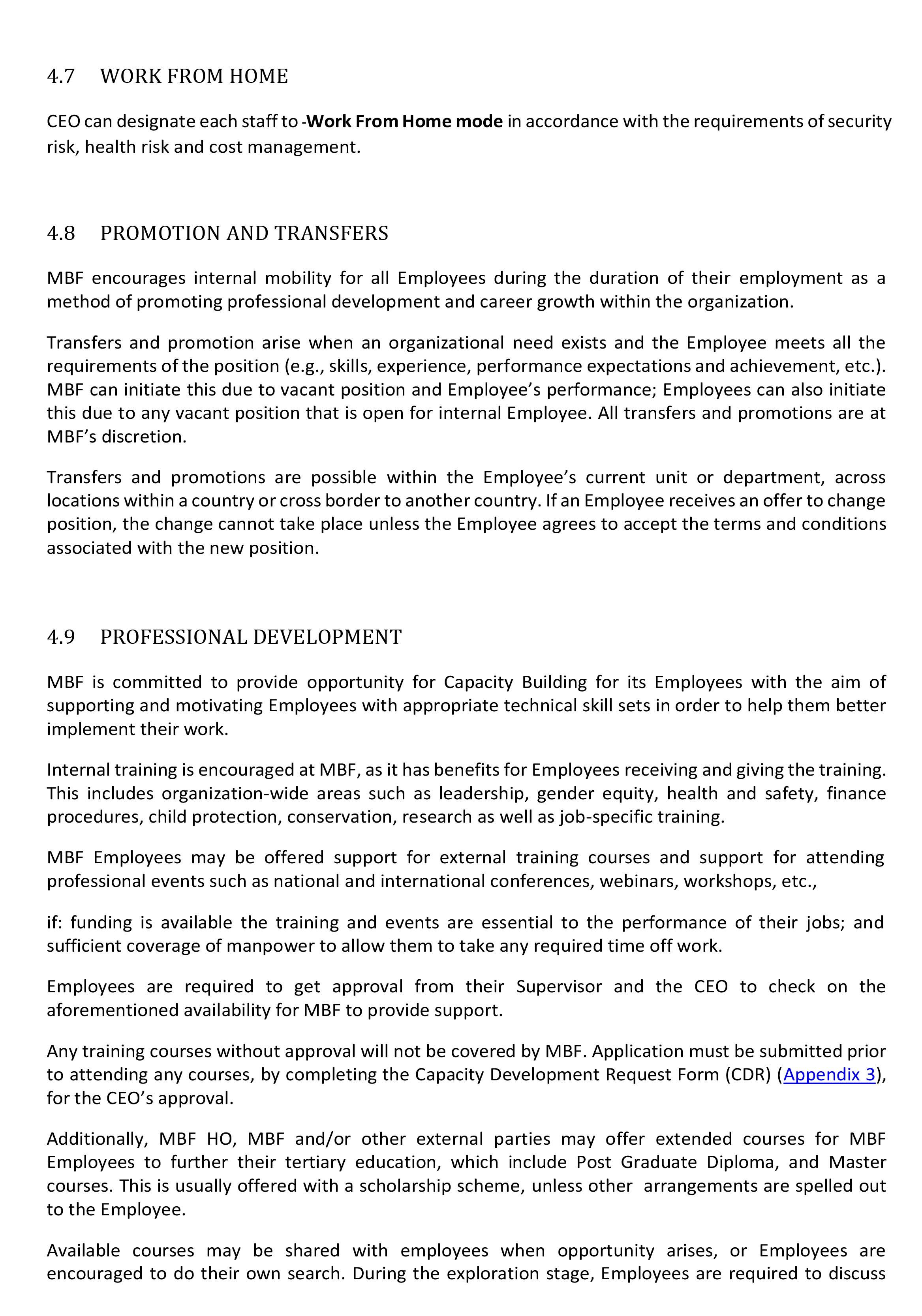 Human Resources Manual